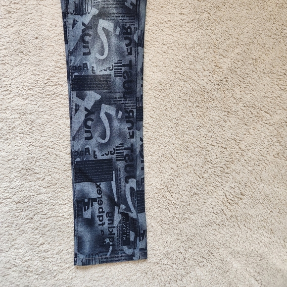 Navy Blue Ultra Unique printed Jeans - Picture 3 of 11